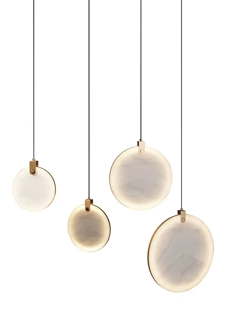 Светильник подвесной Saloni Alabaster