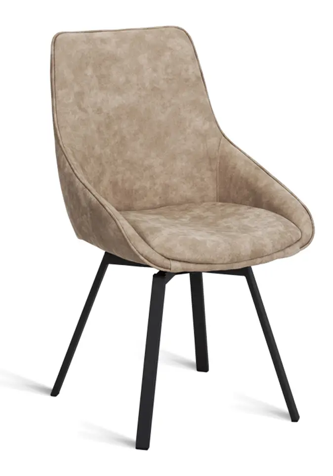 Стул AERO B813-M COW LATTE, BK