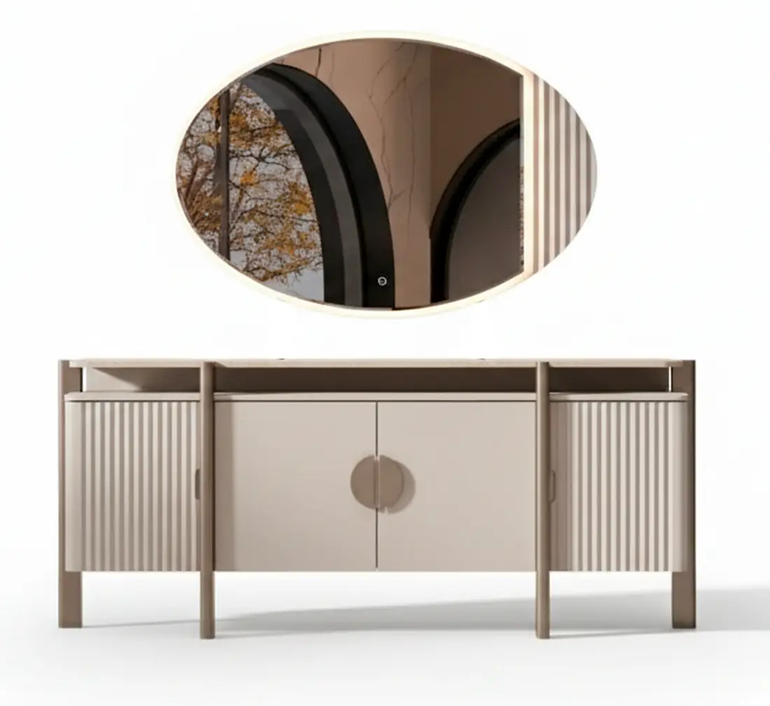 Комод с зеркалом XXI Век Леона