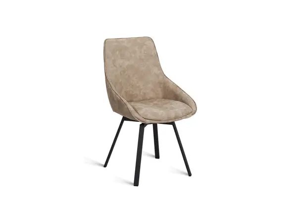 Стул AERO B813-M COW LATTE, BK